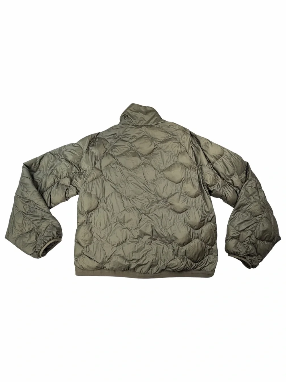 Lululemon Women’s Featherweight 900-Down-Fill Quilted Jacket In Olive Brown M - Picture 8 of 10